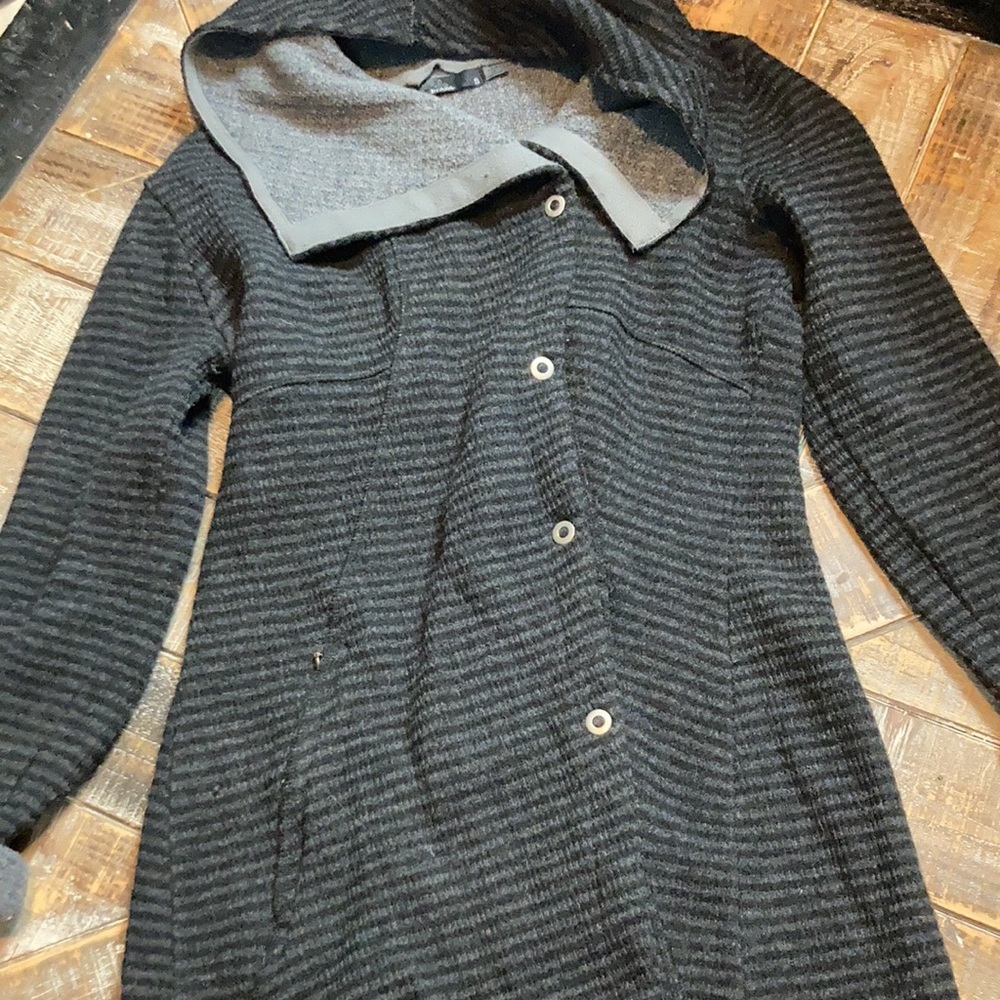 PrAna Milana striped sweater Jacket. Small. - Picture 2 of 6